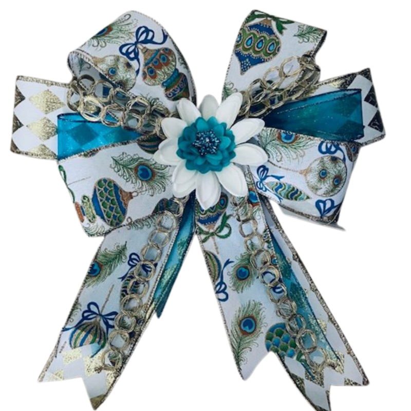 KENNEDY – A premium Christmas bow crafted for elegance and charm — perfect for elevating any festive décor.